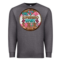 Charcoal Heather nurse round earrings 1 Premium Sweatshirt - BundleAndBundleShop