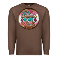 Chestnut nurse round earrings 1 Premium Sweatshirt - BundleAndBundleShop