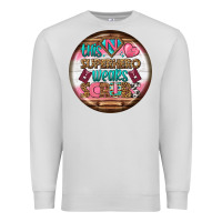 Dove Grey nurse round earrings 1 Premium Sweatshirt - BundleAndBundleShop