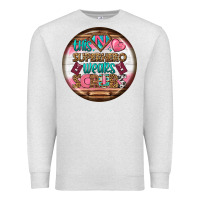 Oatmeal Heather nurse round earrings 1 Premium Sweatshirt - BundleAndBundleShop