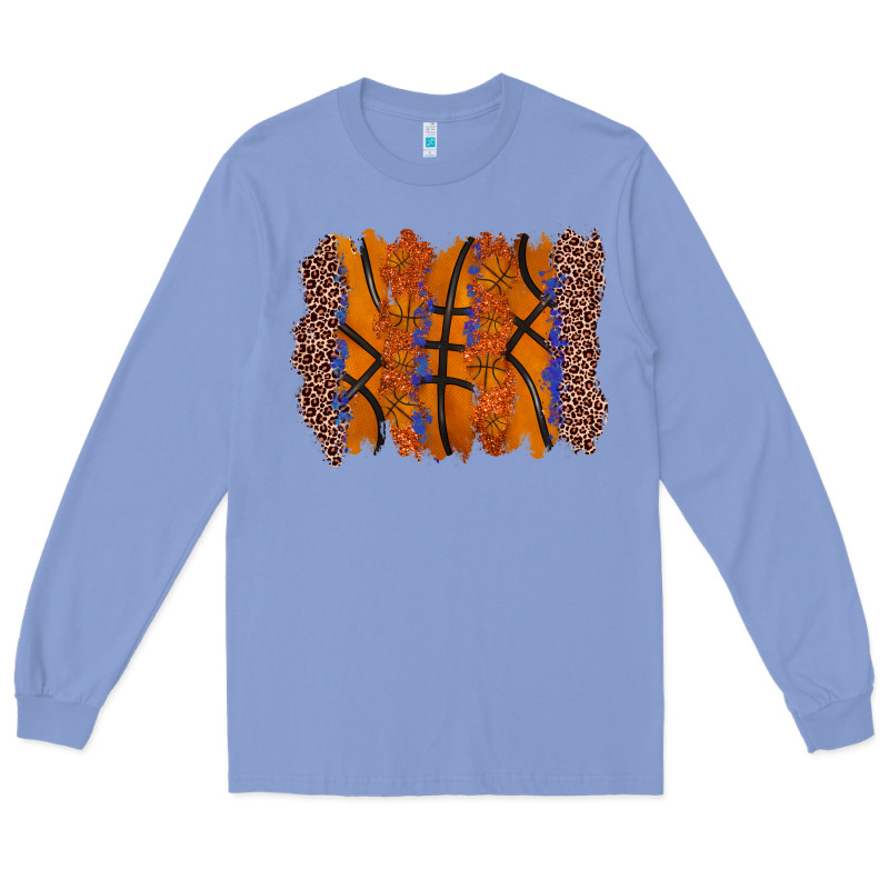 Basketball Brushstroke Long Sleeve Tee by Zillion Design Studio | Teevron