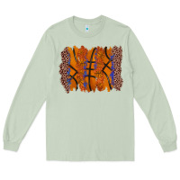 Matcha basketball brushstroke Long Sleeve Tee - Zillion Design Studio