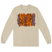 Mushroom basketball brushstroke Long Sleeve Tee - Zillion Design Studio