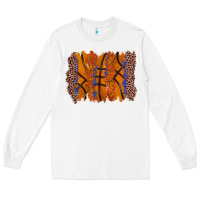 White basketball brushstroke Long Sleeve Tee - Zillion Design Studio