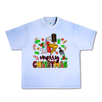 Grape Ice merry christmas hair Urban Heavy Tee - MaliasSmallBusiness