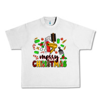 Lunar Rock merry christmas hair Urban Heavy Tee - MaliasSmallBusiness