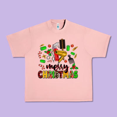 Urban Heavy Tee merry christmas hair
