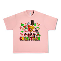 Salmon merry christmas hair Urban Heavy Tee - MaliasSmallBusiness