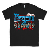 Black baseball granny with leopard Classic Tee - Zillion Design Studio