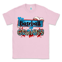 Bubblegum Pink baseball granny with leopard Classic Tee - Zillion Design Studio