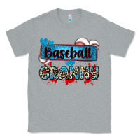 Heather Grey baseball granny with leopard Classic Tee - Zillion Design Studio