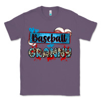Lavender baseball granny with leopard Classic Tee - Zillion Design Studio