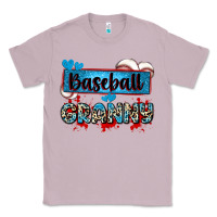 Lilac baseball granny with leopard Classic Tee - Zillion Design Studio