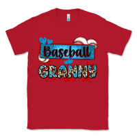 Red baseball granny with leopard Classic Tee - Zillion Design Studio