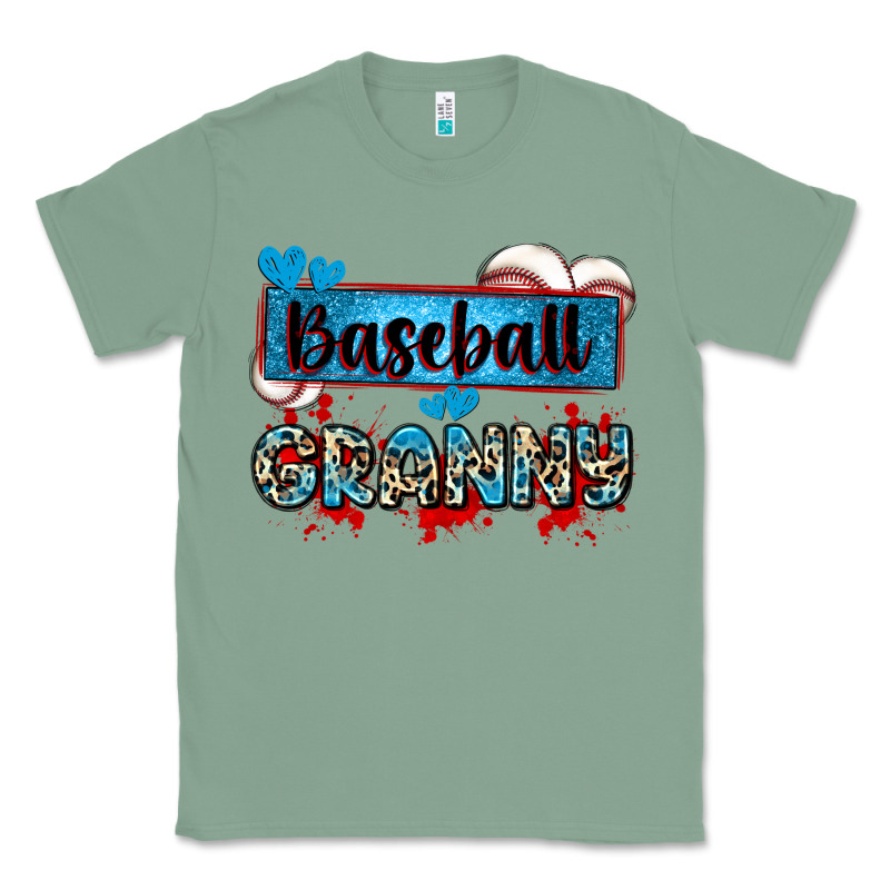 Baseball Granny With Leopard Classic Tee by Zillion Design Studio | Teevron