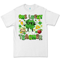 White one lucky teacher Premium Tee - Artiststas