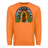 Carrot our lady of guadalupe rainbow Premium Sweatshirt - JahusDesignShop