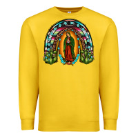 Lemon our lady of guadalupe rainbow Premium Sweatshirt - JahusDesignShop