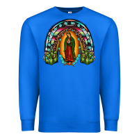 True Royal our lady of guadalupe rainbow Premium Sweatshirt - JahusDesignShop