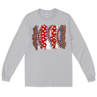 Moon Dust baseball brushstroke Long Sleeve Tee - Zillion Design Studio