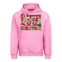 Fuchsia Pink it's beginning to cost a lot like christmas Urban Hoodie - MaliasSmallBusiness