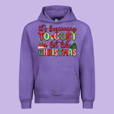 It's Beginning To Cost A Lot Like Christmas Urban Hoodie Designed By Maliassmallbusiness