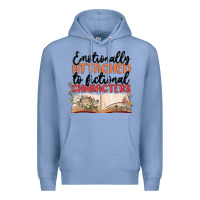 Colony Blue emotionally attached to fictional characters Premium Hoodie - MaliasSmallBusiness