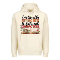 Sandshell emotionally attached to fictional characters Premium Hoodie - MaliasSmallBusiness