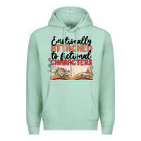 Seafoam emotionally attached to fictional characters Premium Hoodie - MaliasSmallBusiness