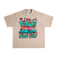 French Oak I can totally make that with truck Urban Heavy Tee - MaliasSmallBusiness