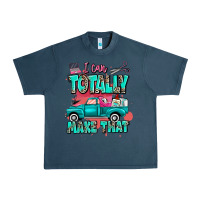 Midnight Navy I can totally make that with truck Urban Heavy Tee - MaliasSmallBusiness