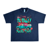 Navy I can totally make that with truck Urban Heavy Tee - MaliasSmallBusiness