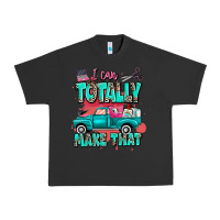 Pigment Black I can totally make that with truck Urban Heavy Tee - MaliasSmallBusiness