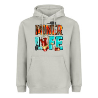 Moon Dust miner life Heavyweight Hoodie - AdoDesignShop
