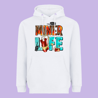 Miner Life Heavyweight Hoodie Designed By Adodesignshop