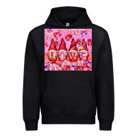 Love Gnomies With Gift Boxes Urban Hoodie | Teevron
