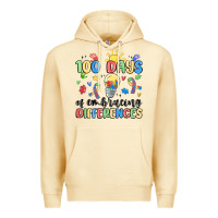 Pina Colada 100 days of embracing differences Premium Hoodie - MaliasSmallBusiness