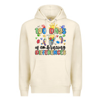 Tofu 100 days of embracing differences Premium Hoodie - MaliasSmallBusiness