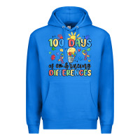 True Royal 100 days of embracing differences Premium Hoodie - MaliasSmallBusiness