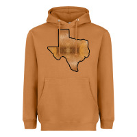 Meerkat Texas Map Western Horsehide Pattern Heavyweight Hoodie - Bettercallsaul