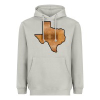 Moon Dust Texas Map Western Horsehide Pattern Heavyweight Hoodie - Bettercallsaul