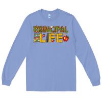 Colony Blue principal life Long Sleeve Tee - texasbilliewilder