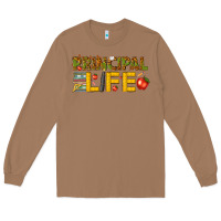 Toasted Coconut principal life Long Sleeve Tee - texasbilliewilder