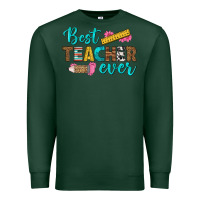 Sports Green best teacher ever Premium Sweatshirt - BundleAndBundleShop