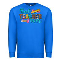 True Royal best teacher ever Premium Sweatshirt - BundleAndBundleShop
