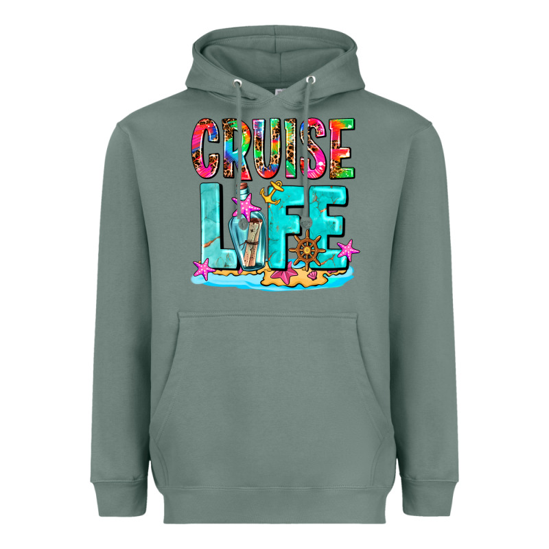 Cruise  Life Heavyweight Hoodie by AdoDesignShop | Teevron