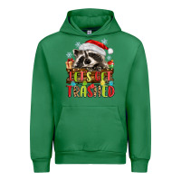 Emerald lets get trashed with raccoon Urban Hoodie - MaliasSmallBusiness