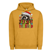 Pigment Peanut Butter lets get trashed with raccoon Urban Hoodie - MaliasSmallBusiness