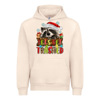 Sandshell lets get trashed with raccoon Urban Hoodie - MaliasSmallBusiness
