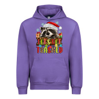 Tulip lets get trashed with raccoon Urban Hoodie - MaliasSmallBusiness